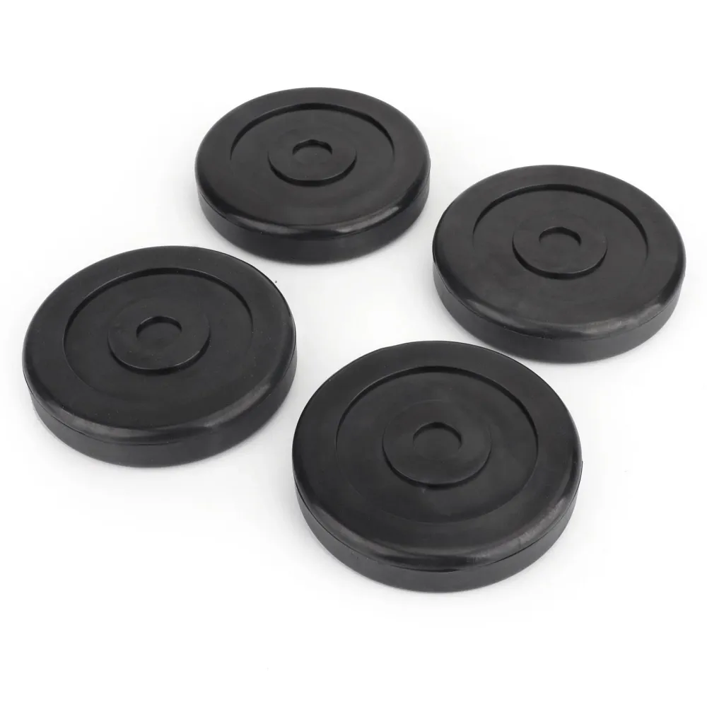 Runda gummiarmkuddar för Bendpak Lift Danmar Lift Set med 4 HD Slip på # 5715017 Generic