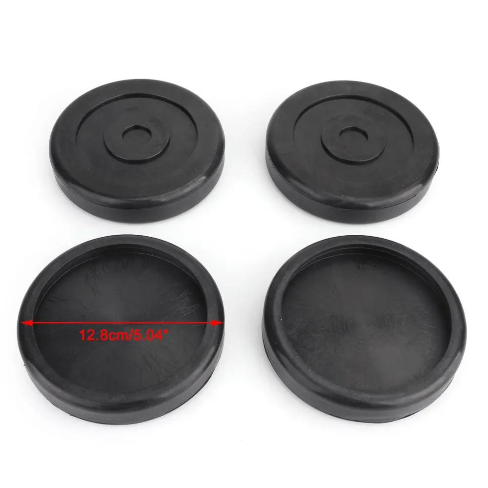 Runda gummiarmkuddar för Bendpak Lift Danmar Lift Set med 4 HD Slip på # 5715017 Generic