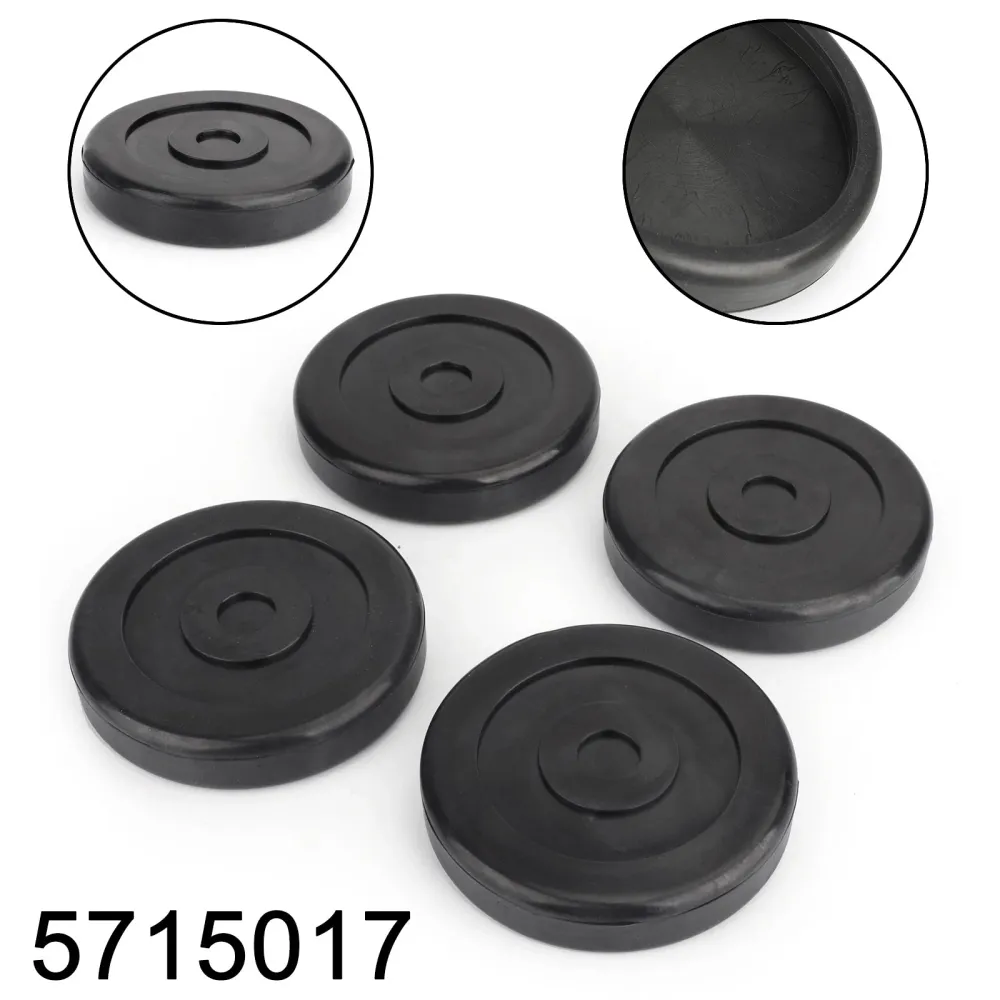 Runda gummiarmkuddar för Bendpak Lift Danmar Lift Set med 4 HD Slip på # 5715017 Generic