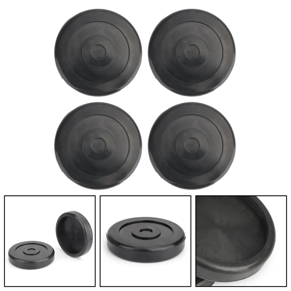 Runda gummiarmkuddar för Bendpak Lift Danmar Lift Set med 4 HD Slip på # 5715017 Generic