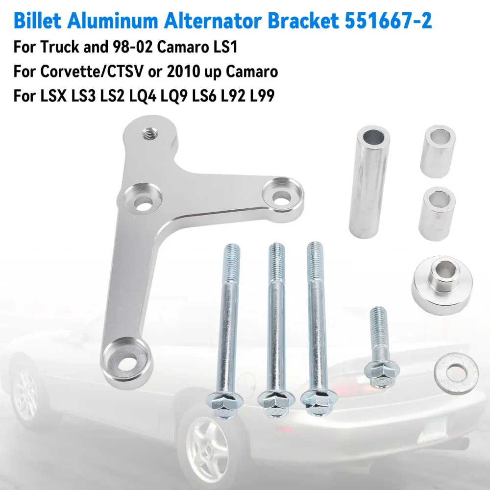 Generatorfäste i aluminium 551667-2 för 1998-2002 Camaro LS1 LSX LS3