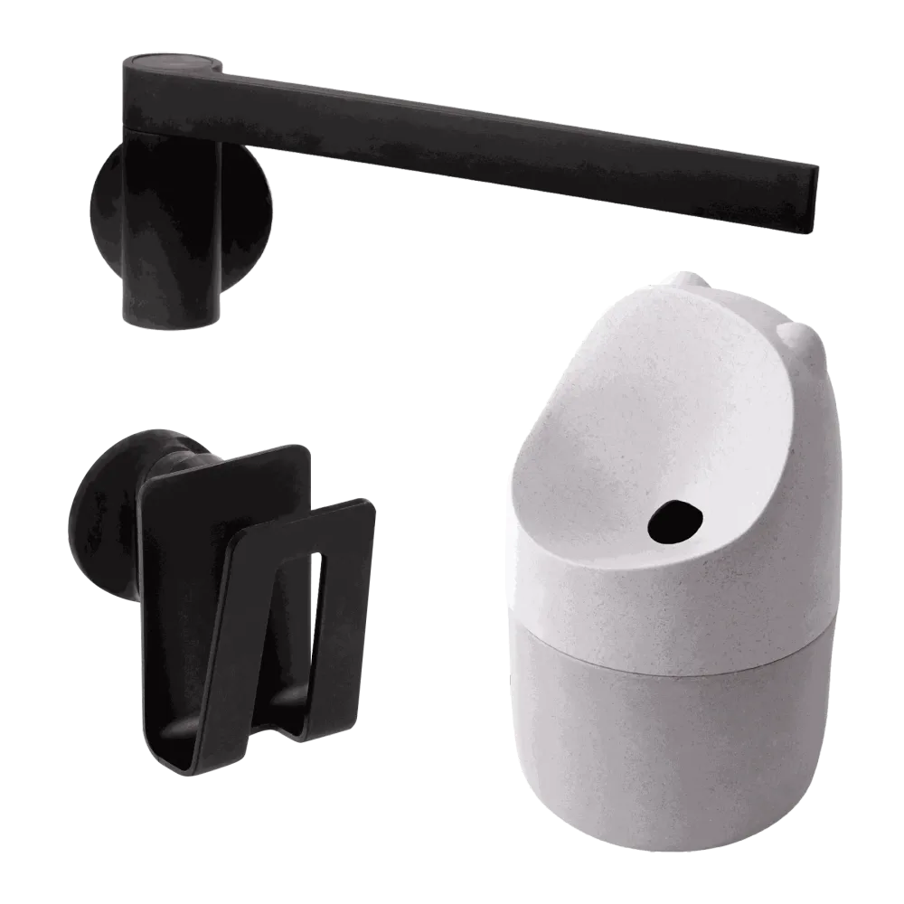 Miljövänlig biokomposit-svampställ – Hållbar organiserare | HAPPY SINKS