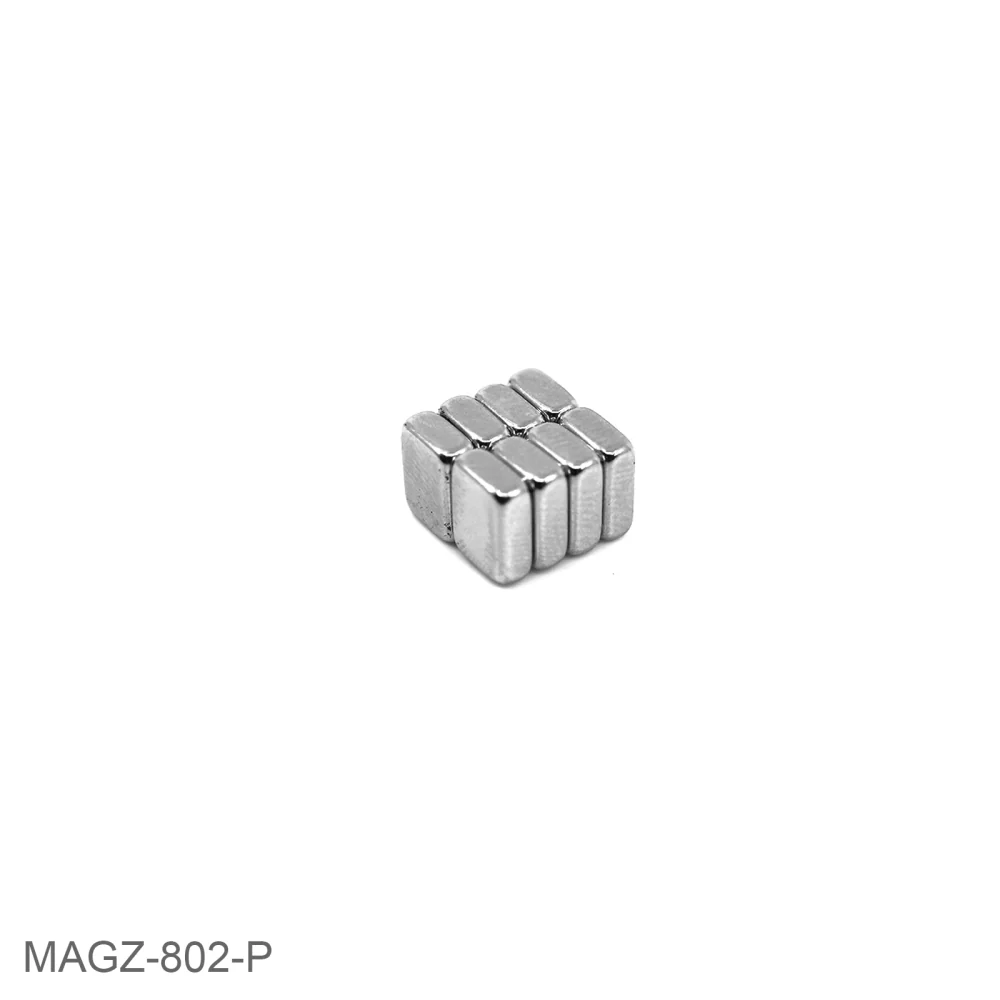 Supermagnet, Block 8x6x3 mm