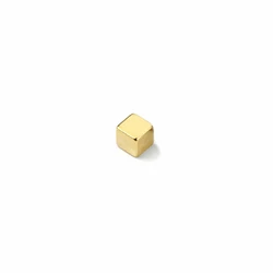 Supermagnet, Kub 5x5x5 mm, Guld