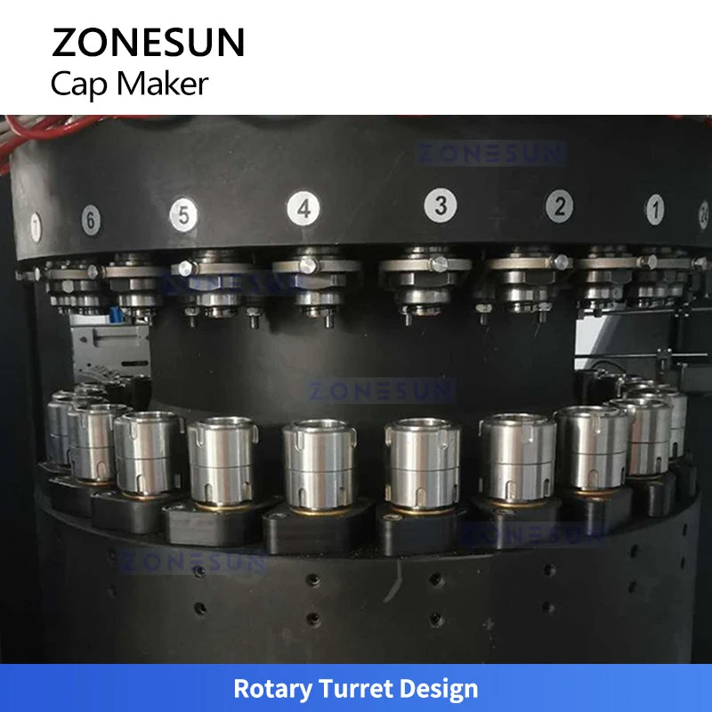 ZONESUN ZS-CCM32 32 Automatic Cavity Cap Compression Molding Machine