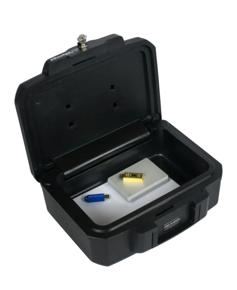 Brandbox MBG 1200 - Mellanstor brandsäker datamediabox