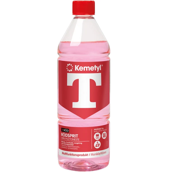 Kemetyl T-Röd Spritbränsle 4L