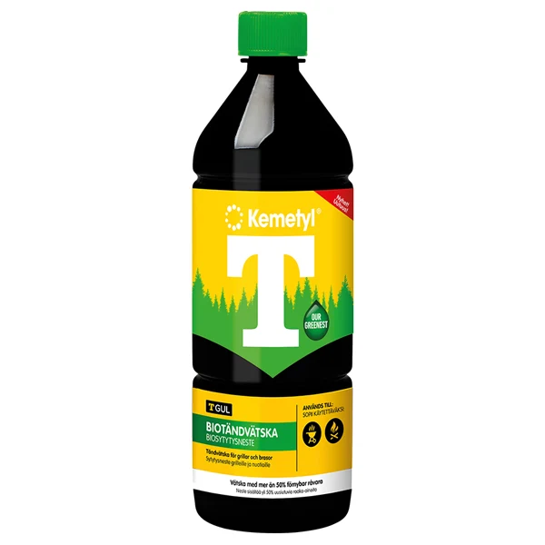 T-gul biotändvätska 1l