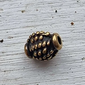 Mellandel Bronsfärgad - Tub Kotte 6x8mm 1 styck
