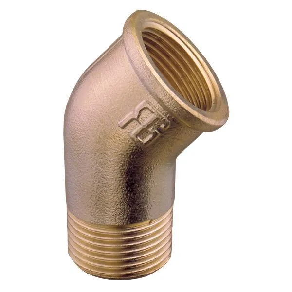 Guidi Böj 45° inv/utv 3/4" brons