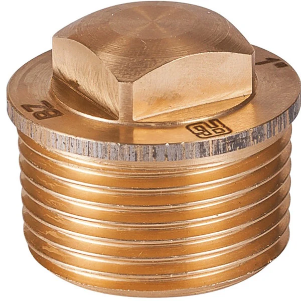 Guidi Plugg utv.gänga 1 1/4" brons