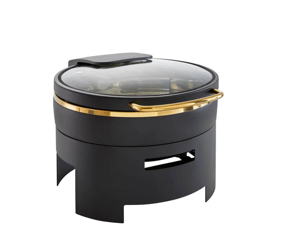 Frame CD round black Neutral INDUCTION PLUS