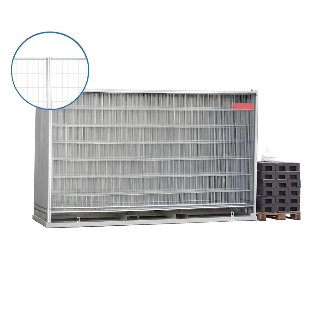 Byggstaket - MS Branded 105 m - Komplett