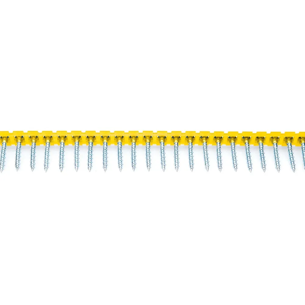 Gipsskruv hårdgips bandad elförzinkad 1000-pack RAPID