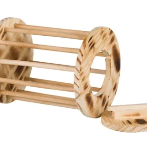Höhäck/rulle med lock trä