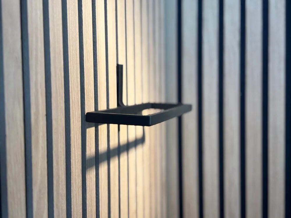 Strukturell PanelGrip - Rund brickhylla