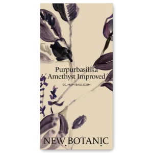 Tryckimpregnerad Purpurbasilika 'Amethyst improved' - inomhusodling