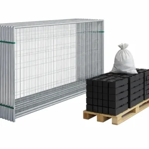 Byggstängsel Standard Original – Komplett Paket (105m)
