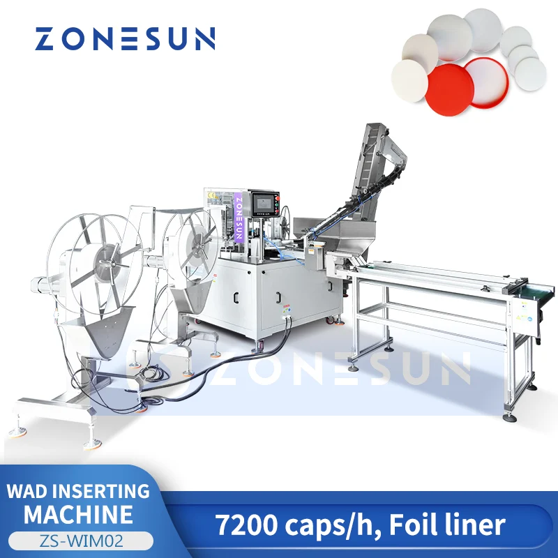 ZONESUN ZS-WIM02 Automatic Induction Wad Cutting Inserting Machine