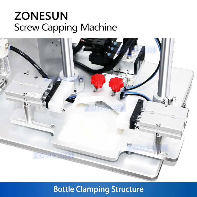 ZONESUN ZS-XG450S Semi-automatic Servo Screw-driven Capping Machine