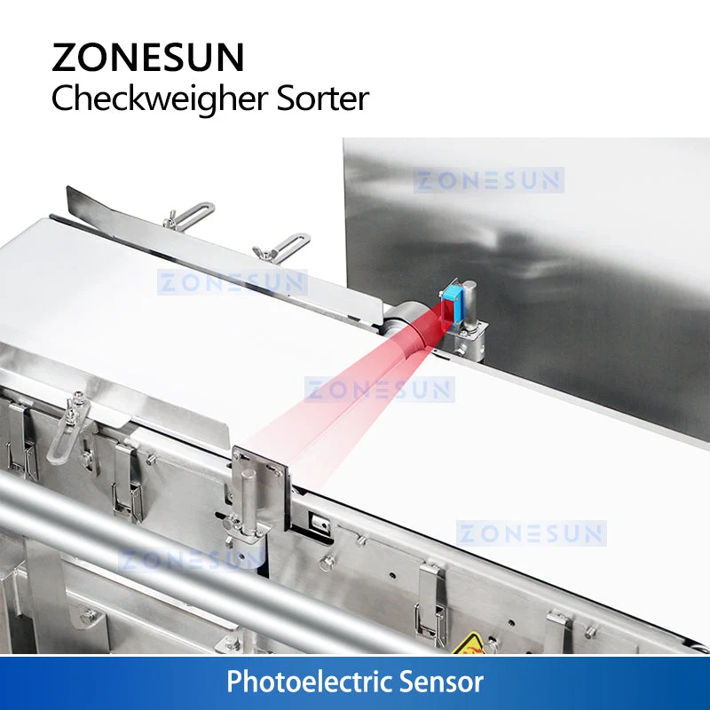 ZONESUN ZS-MD210-6 High-Speed Online check Dynamic Checkweigher & Weight Sorter