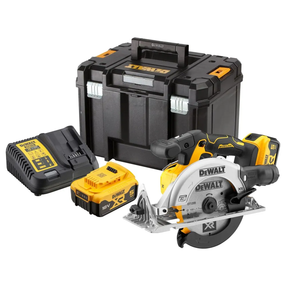 Dewalt DCS565P2-QW 18V 5Ah Cirkelsåg