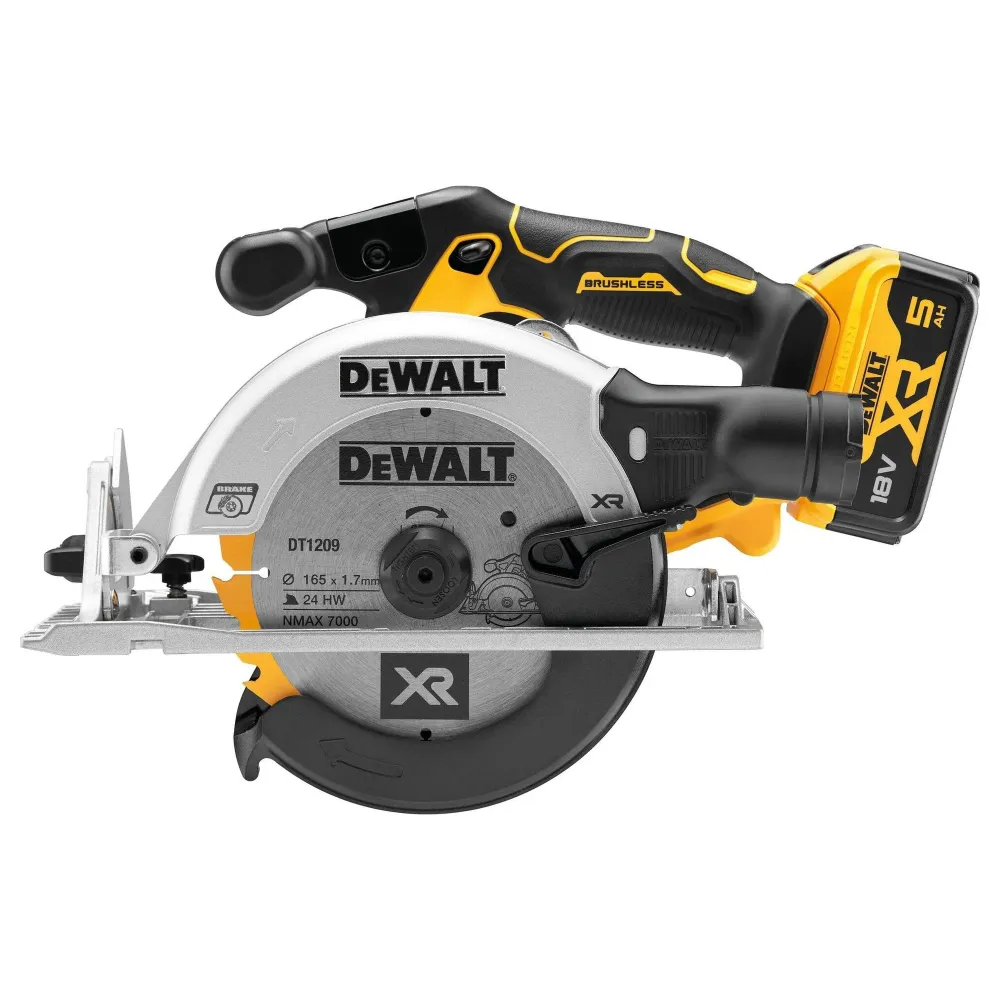 Dewalt DCS565P2-QW 18V 5Ah Cirkelsåg