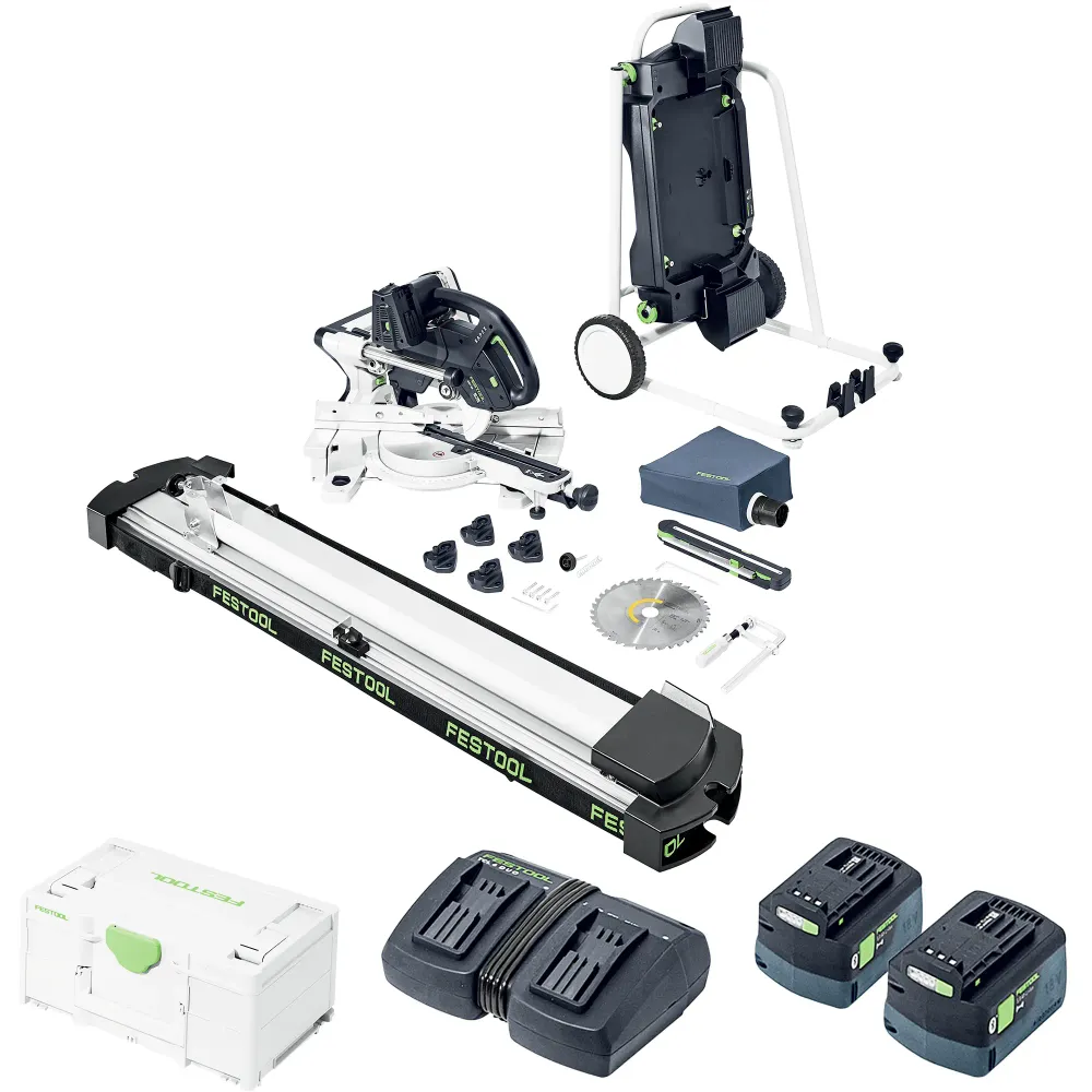 Festool KSC 60 EB 18V 5Ah I-UG-Set radial geringssåg