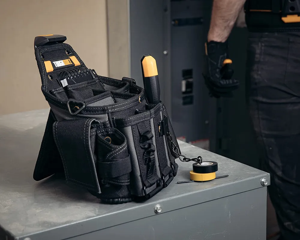 Toughbuilt Master Electrician's Pouch + Shoulder Strap TB-CT-104