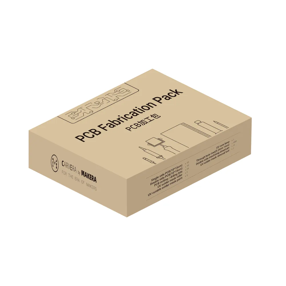 Carvera PCB tillverkningspaket