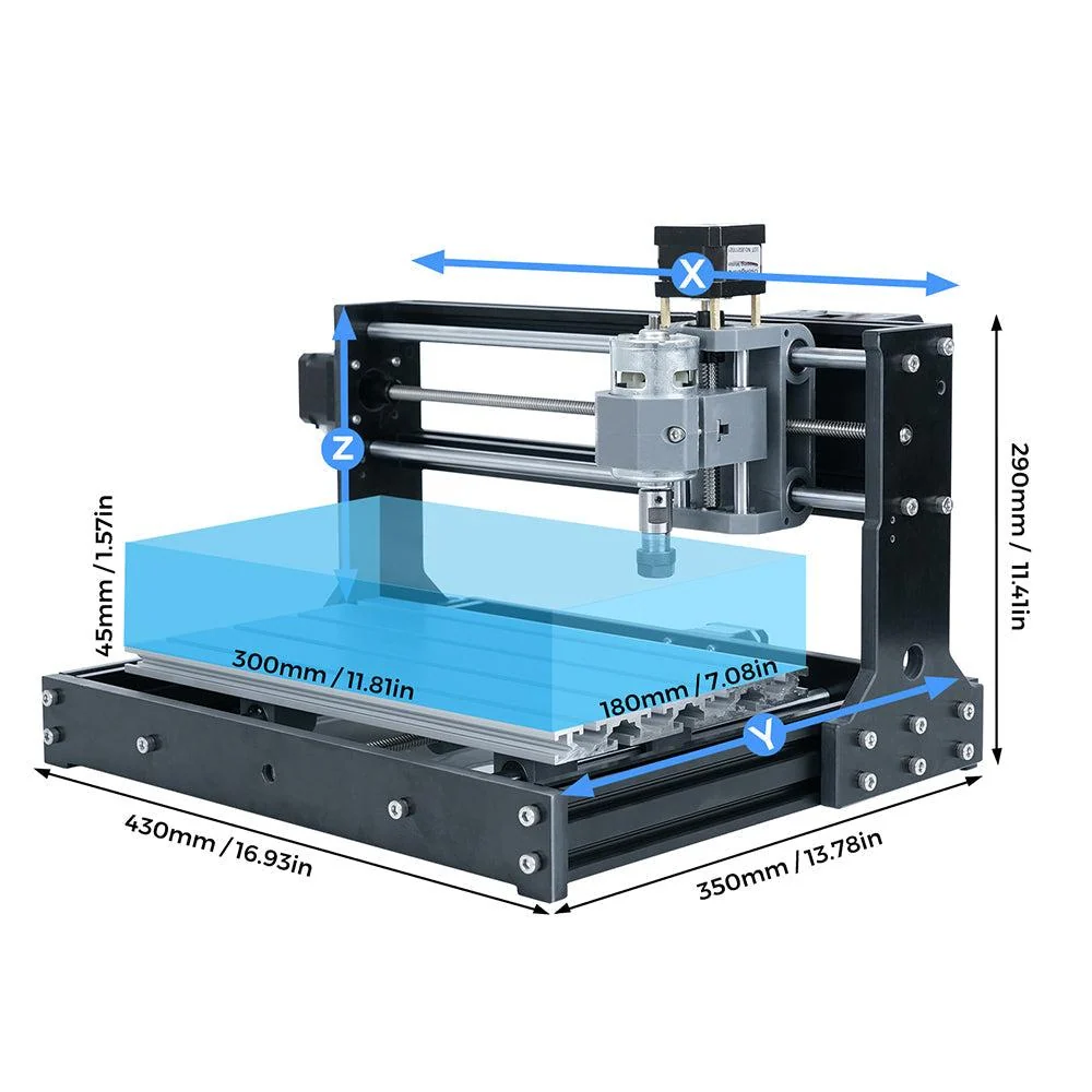 TwoTrees TTC3018S CNC-maskin