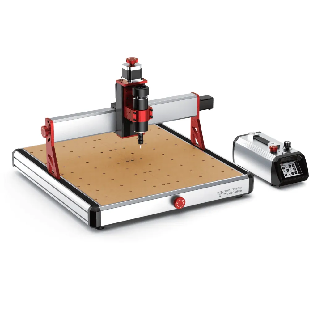 TwoTrees TTC450 Ultra CNC-fräsmaskin – 460 × 460 × 80 mm