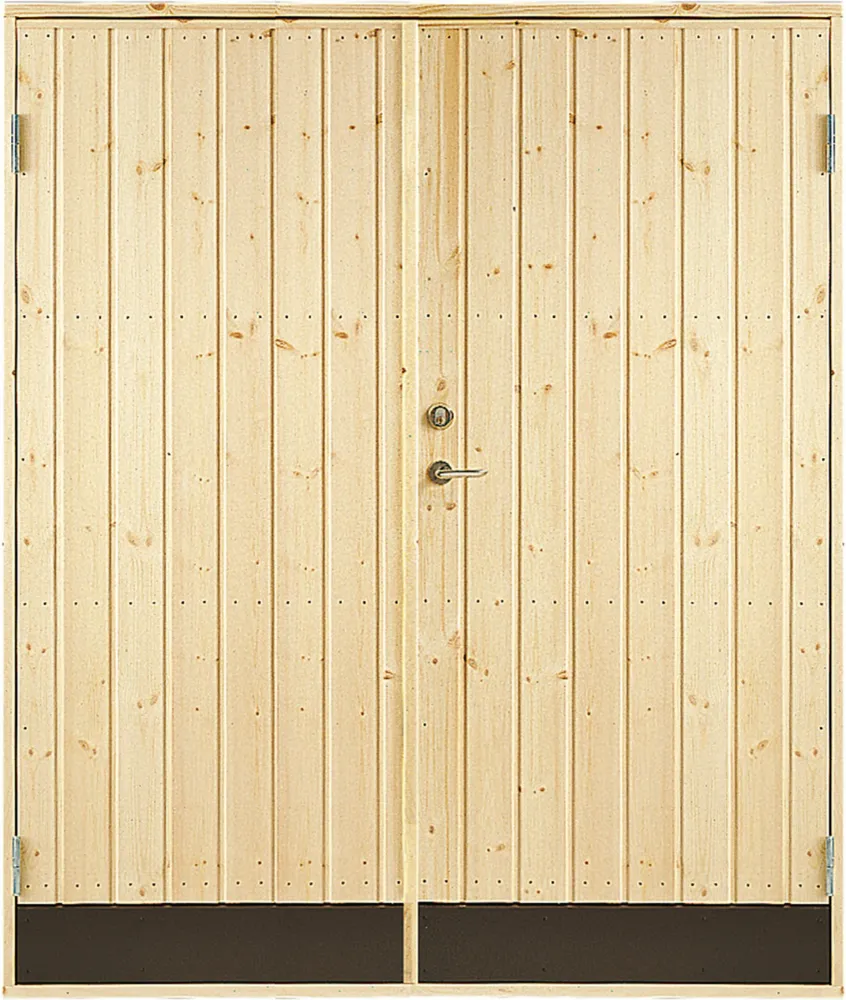 Kallförrådsdörr Duplicera Jabo 10° Rak Panel med 2 Dörrspärrar