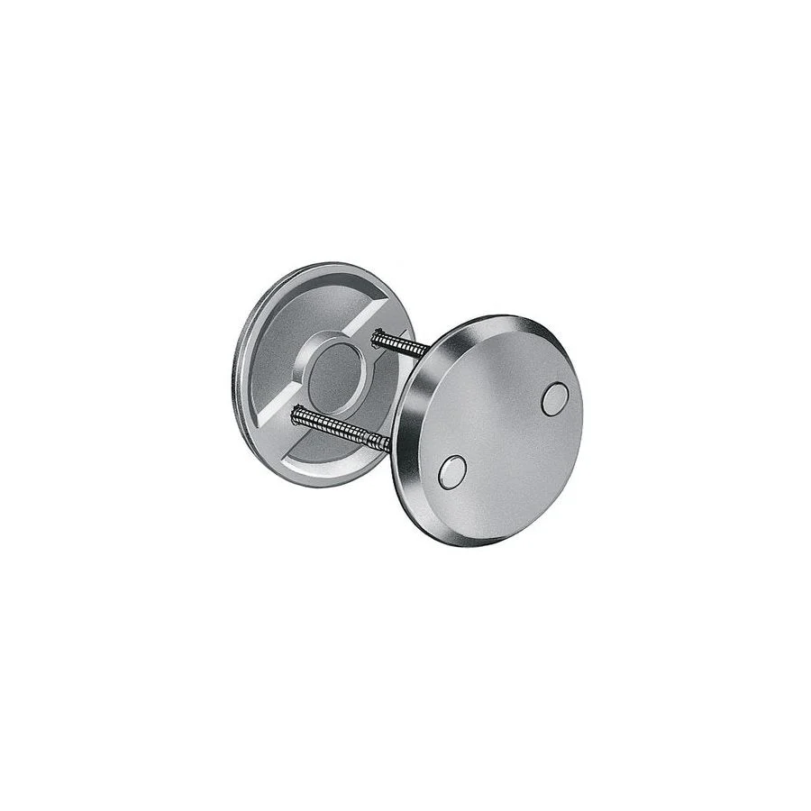 Täckbricka 992 mattkrom