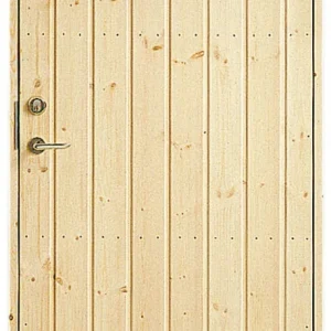 Varmförrådsdörr Jabo 18° Rak Panel