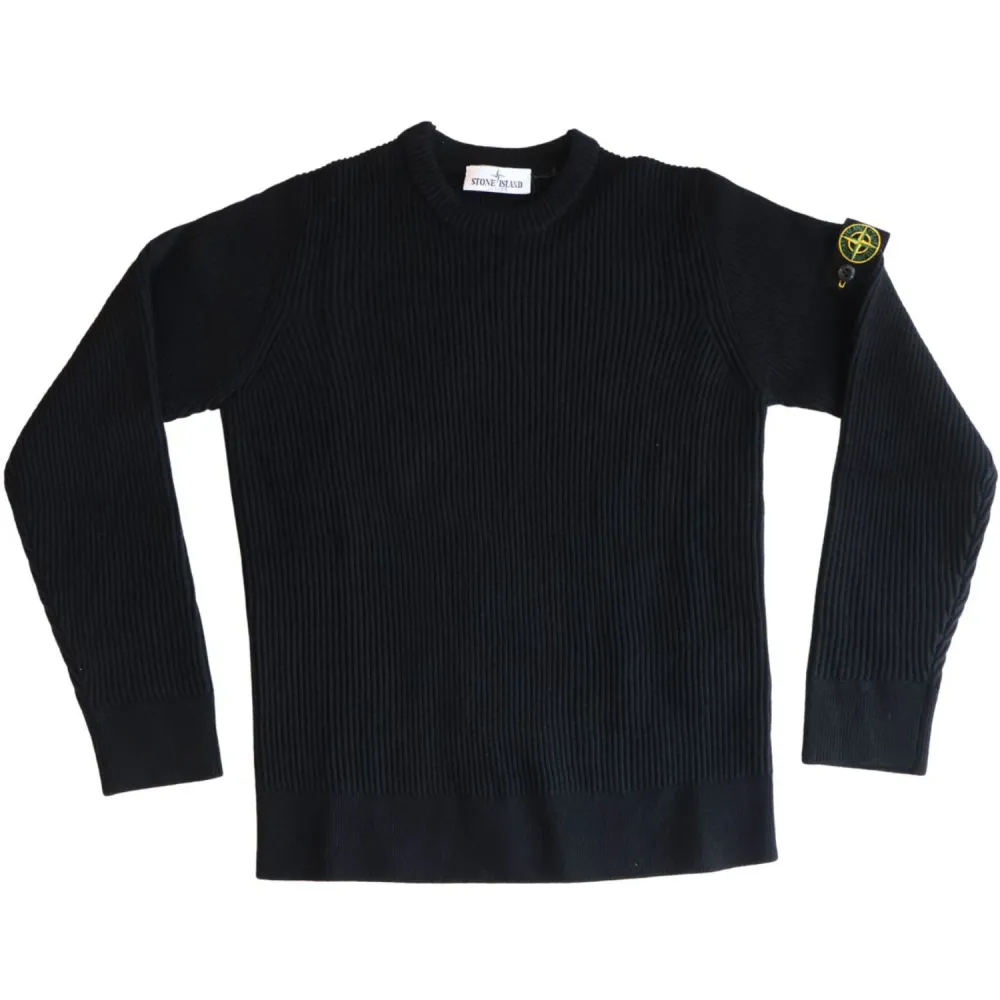 Stone Island Black Crew Neck