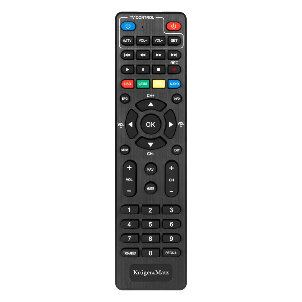 DVB-T2 H.265 HEVC-Dekoder För Marksänd TV Kruger&Matz