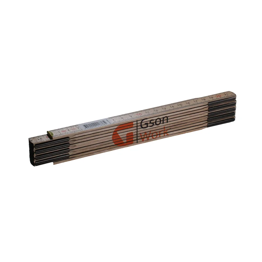 Folding Timber Ruler 2 m
