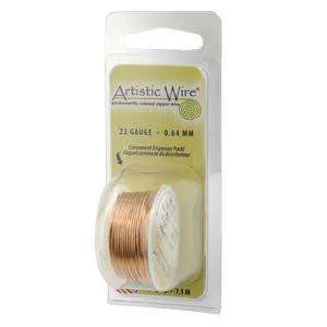 Artistic Wire 22 Ga - Bare Penny, 1 rulle