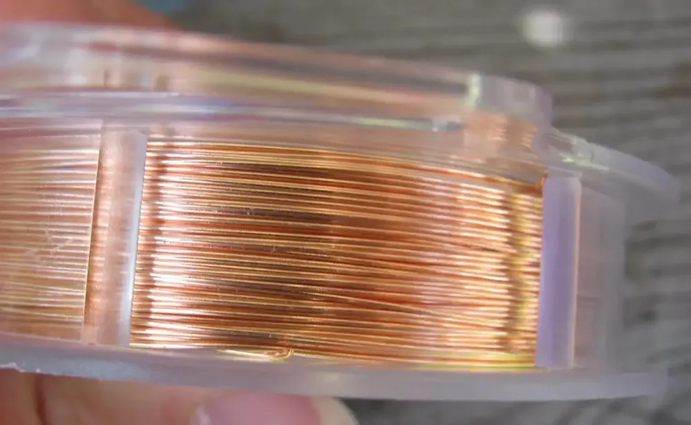 Artistic Wire 26 Ga - Bare Terra cotta 1 Rulle