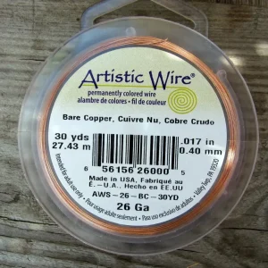 Artistic Wire 26 Ga - Bare Terra cotta 1 Rulle