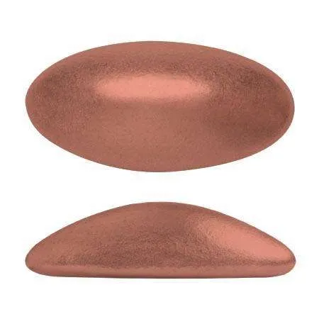 Athos® par Puca® - Warm-toned Gold Matt 20x10mm, 1 styck