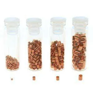 Basic Elements - Crimp tube assortment, Warm-toned plated, 600- pack