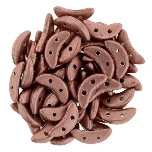 CzechMates Crescent - Saturated Metallic Lt Burnt orange, 10 gram
