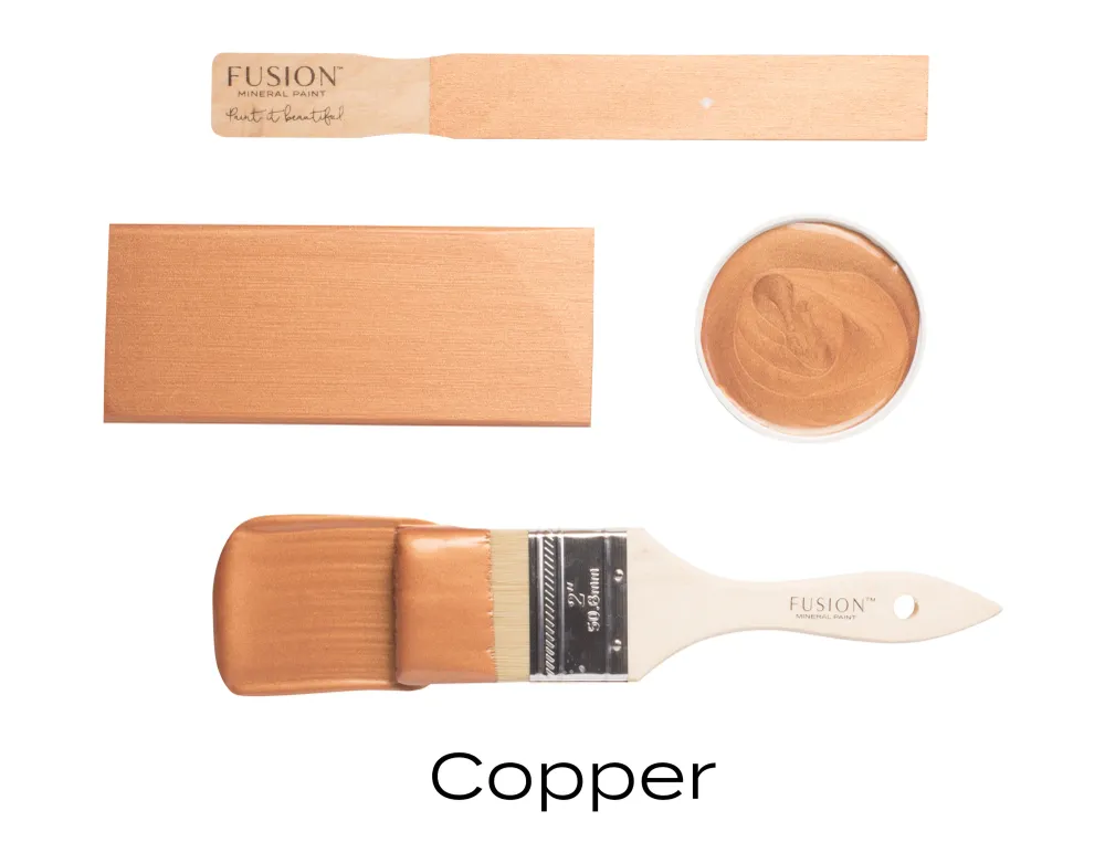 Fusion Mineral Paint Metallics Terra cotta 37