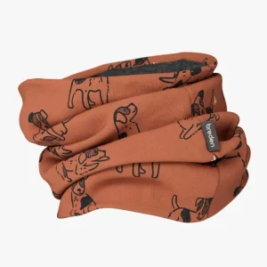 Kids Merino Neck Tube MOKKA - Penny Dogs