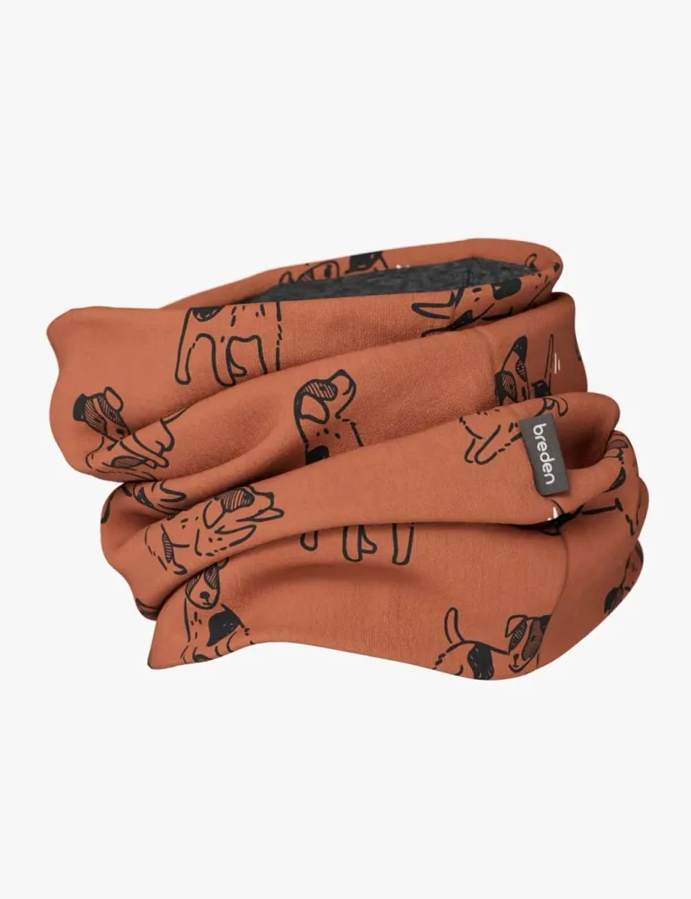 Kids Merino Neck Tube MOKKA - Penny Dogs