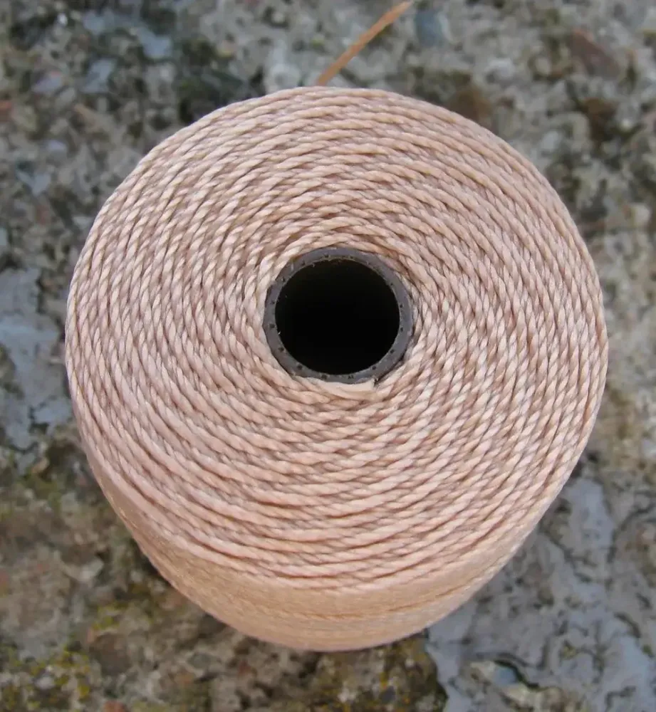 S- Lon Bead Cord - Buoyant Copper (Ginger) 1 Rulle