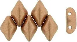 Matubo Gemduo - Matte Metallic Terra cotta 8x5mm 10 Gram