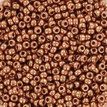 Miyuki Seed Beads - Plated Röd metall 11/0, 10 gram